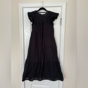 Who What Wear Ruffle Short Sleeve Dress